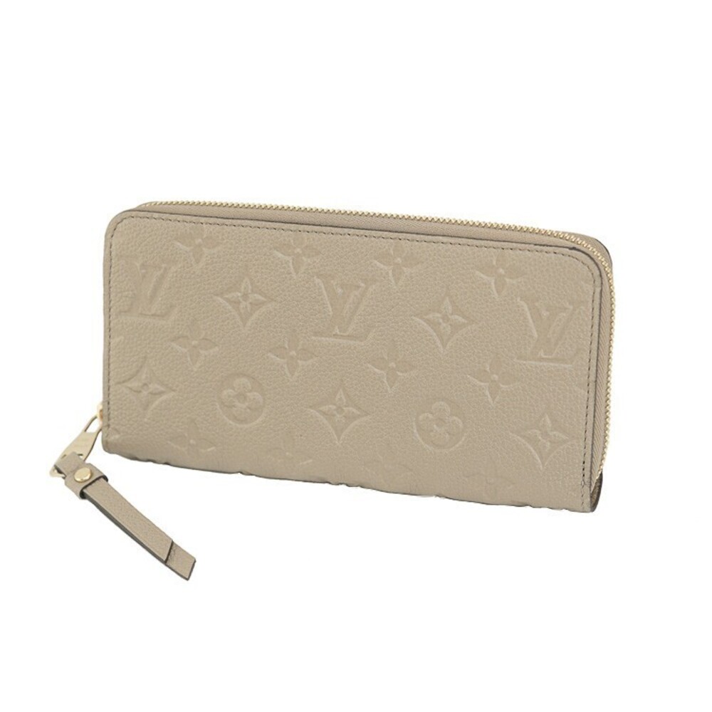 Louis Vuitton Empreinte Zippy Round Wallet Tourterelle Zipper